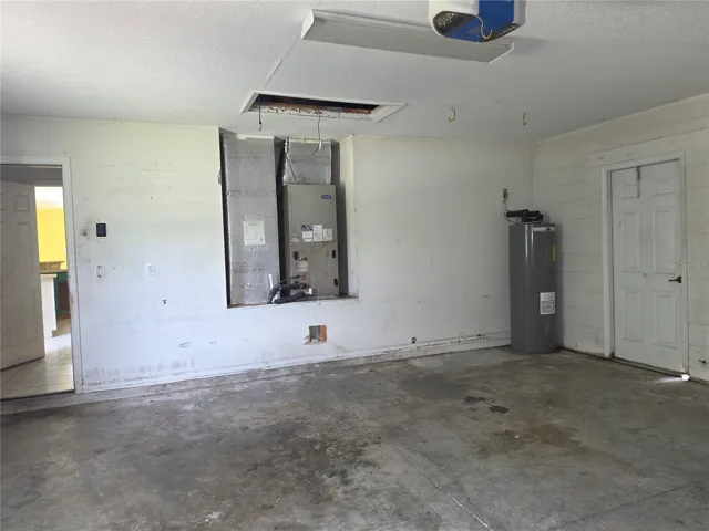 Two car garage