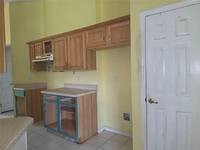 Kitchen with pantry