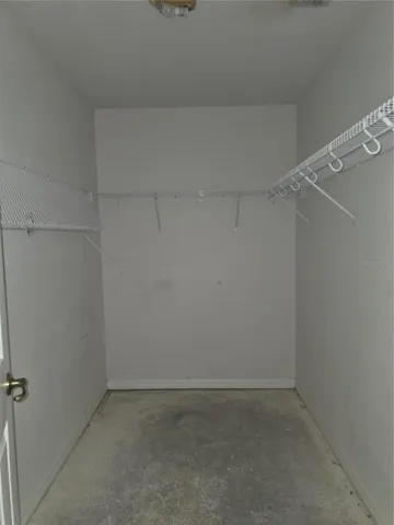 Primary walk-in closet