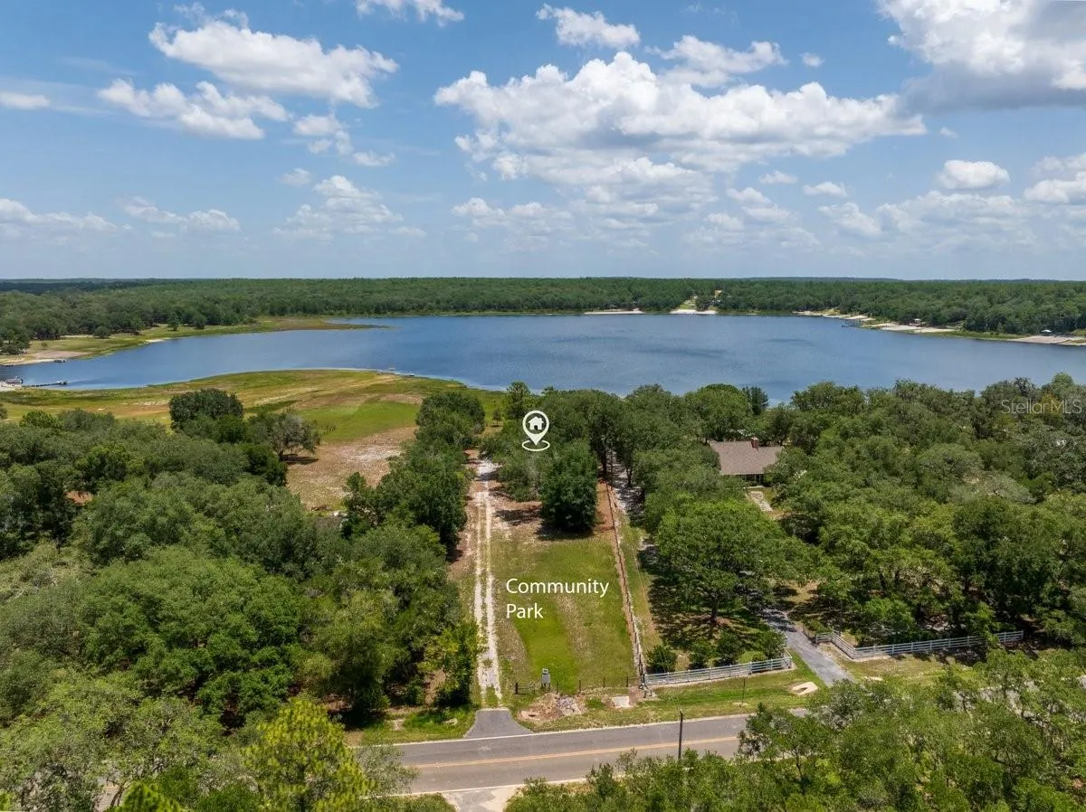 HOA Community park - Cue lake fully recreational, swim, fish or launch your boat with pavilion and picnic tables