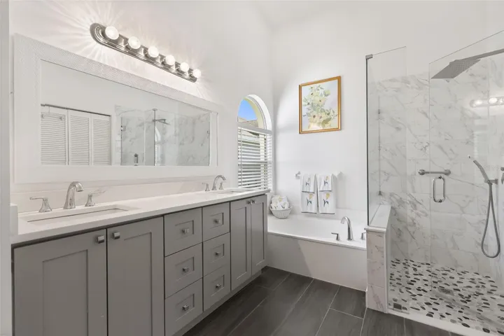 Master bathroom