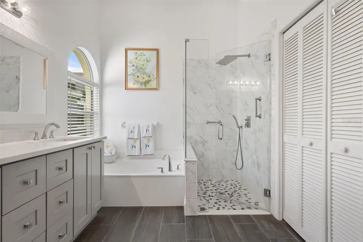 Master bathroom