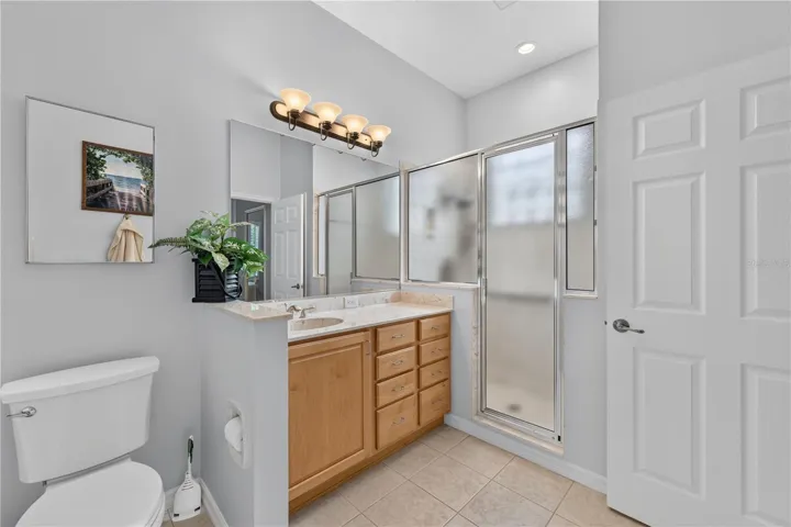 Large shower