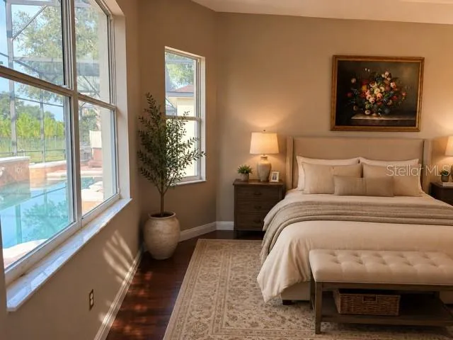 Master Bedroom Staged