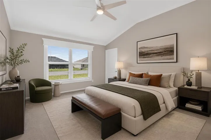 Primary Bedroom-Virtually Staged