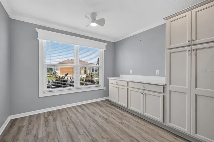 Kitchen and Dinette with Extended Cabinetry