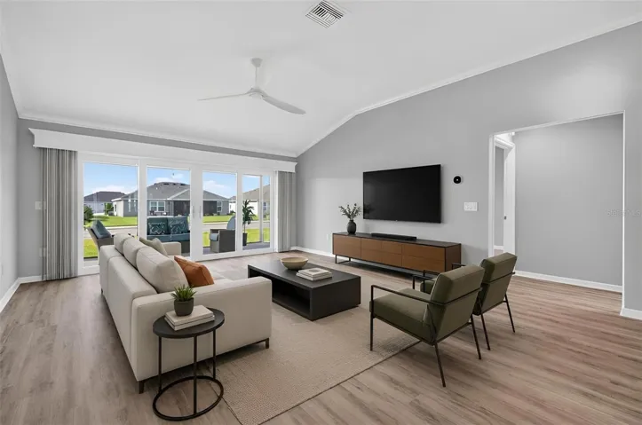 Living Room-Virtually Stafed