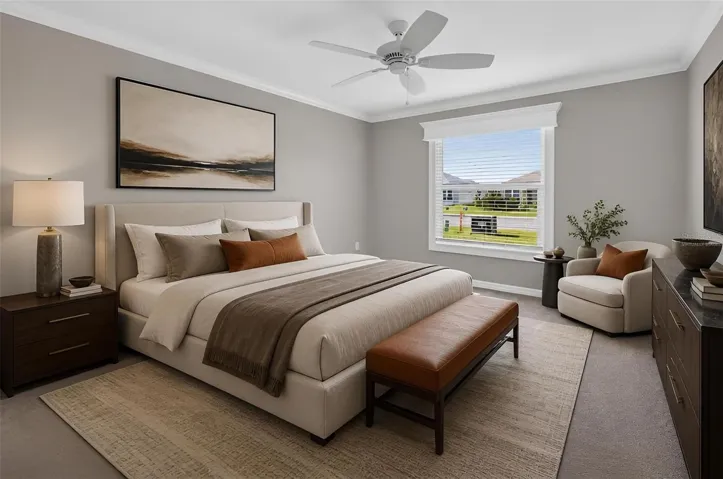 Second Bedroom-Virtually Staged
