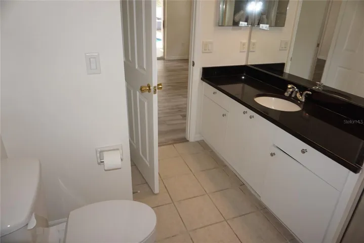 Master bathroom view