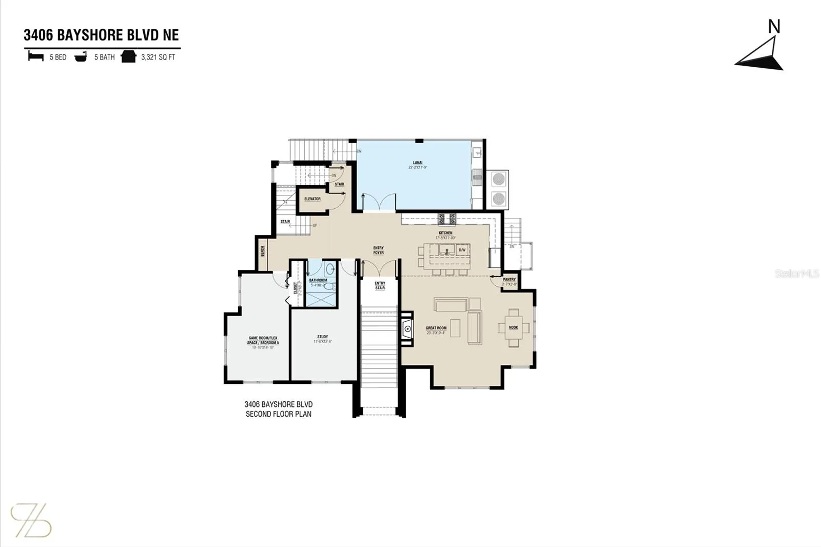Second floor - elevated living
