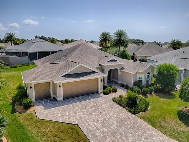 Paved driveway