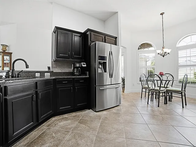 French door stainless refrigerator