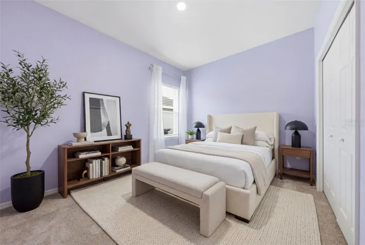 3rd Bedroom virtually staged