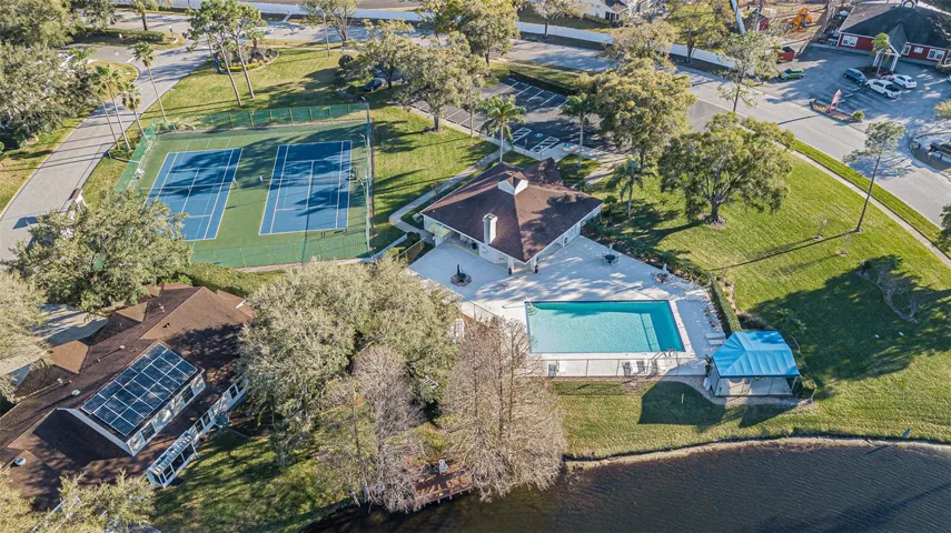 Clubhouse/pool from the lake