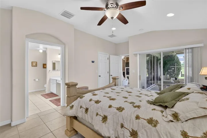 Primary Bedroom/ensuite Bath/Sliders to Lanai