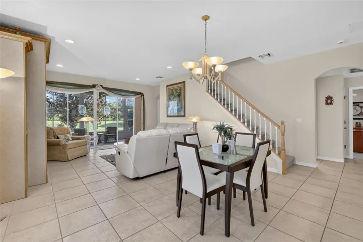 Dining area