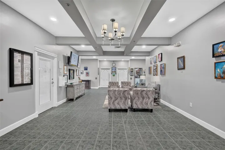 Community reception area