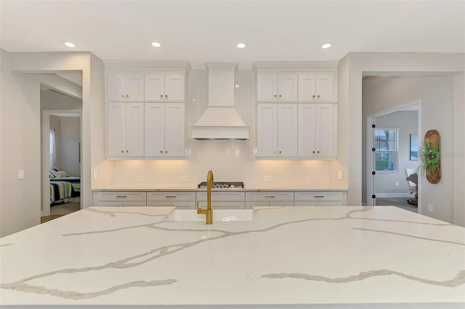 Island - Gas Cook Top - Hood