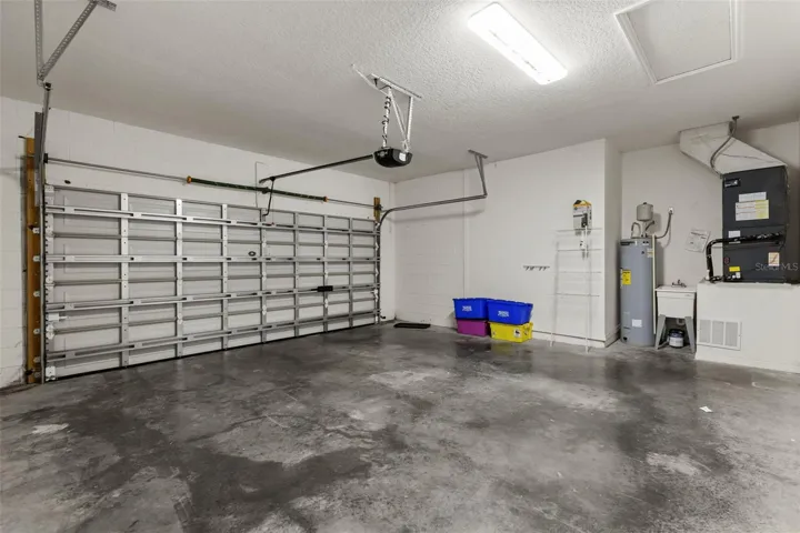 Oversized two car garage