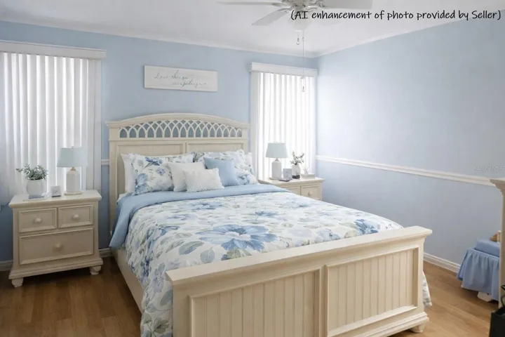 Primary Bedroom (AI enhancement of photo provided by Seller)