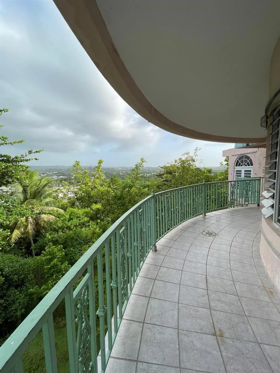 Elevated balcony/Balcón