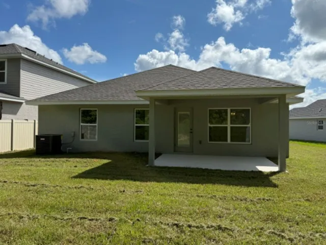 Covered Rear Porch