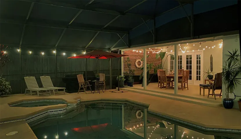 Lanai/Deck night