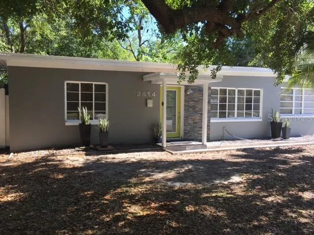 Exterior front facing north