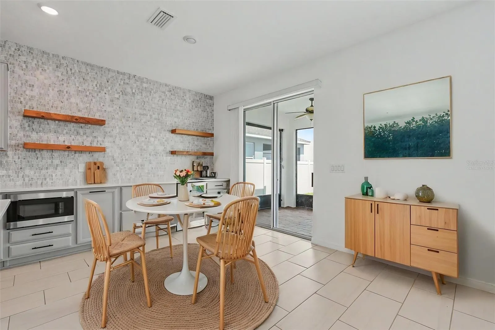 Virtually Staged Kitchen