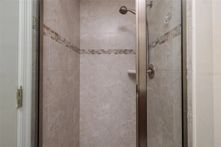 bathroom 2, walk-in shower