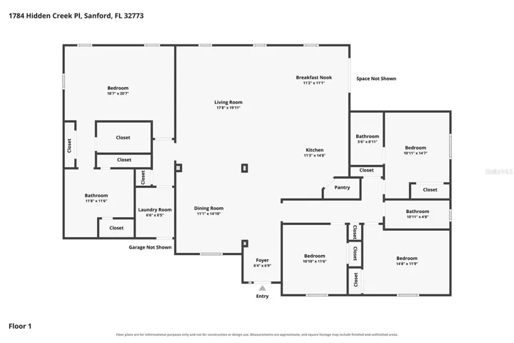versatile floorplan