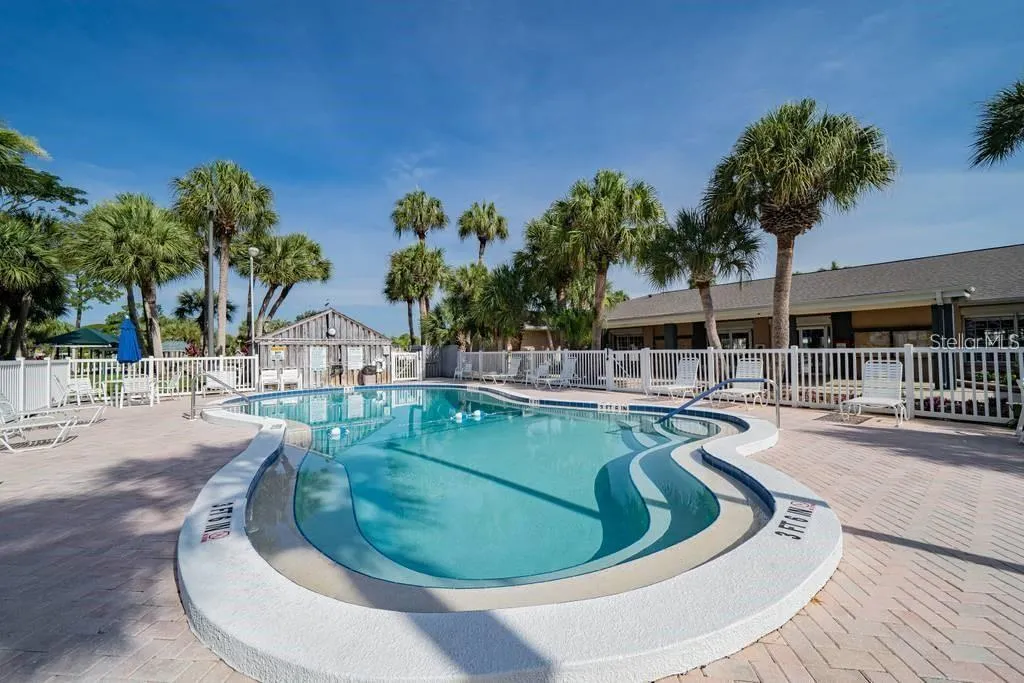 1 of four heated pools