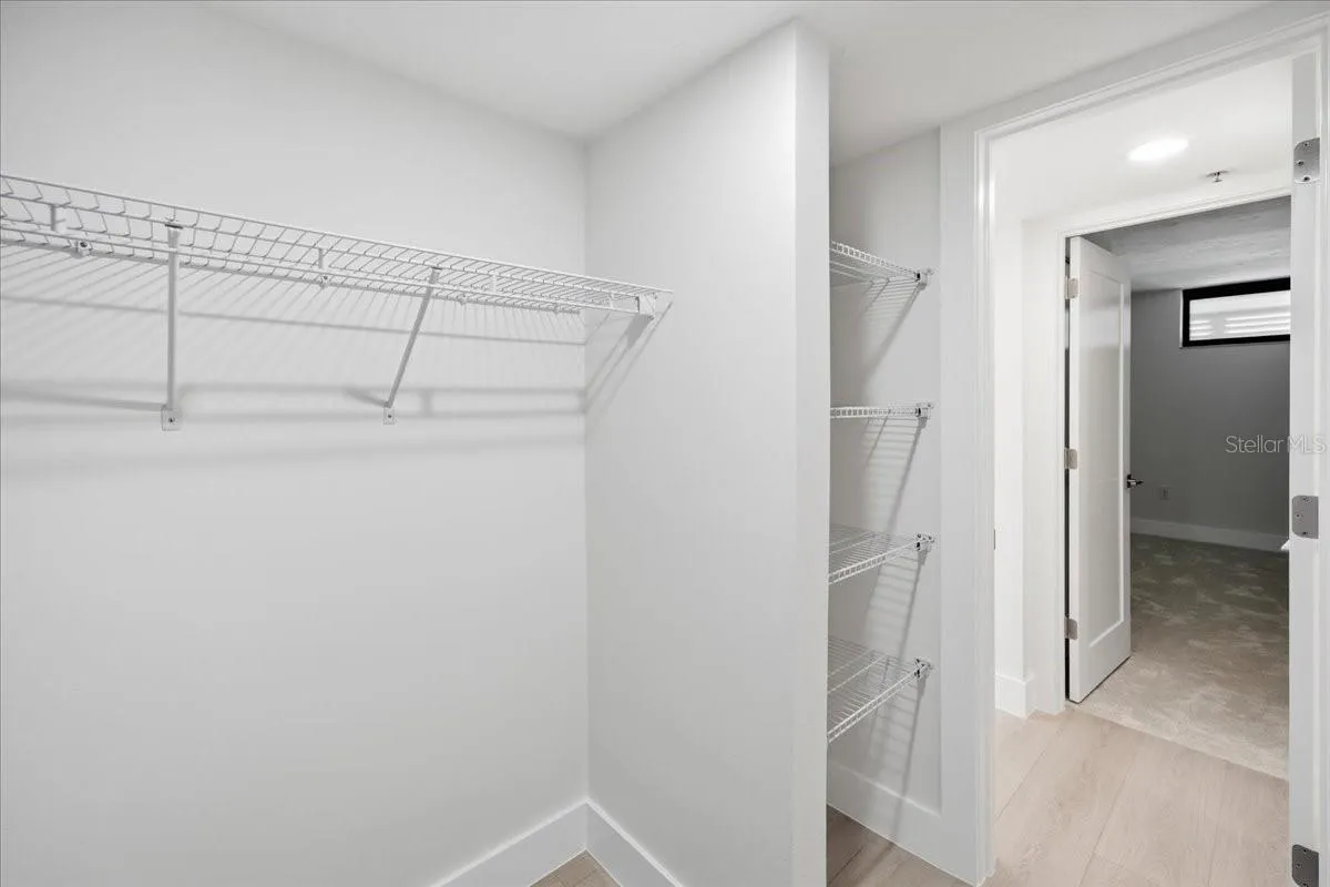 Guest Bedroom Large Walk-In Closet