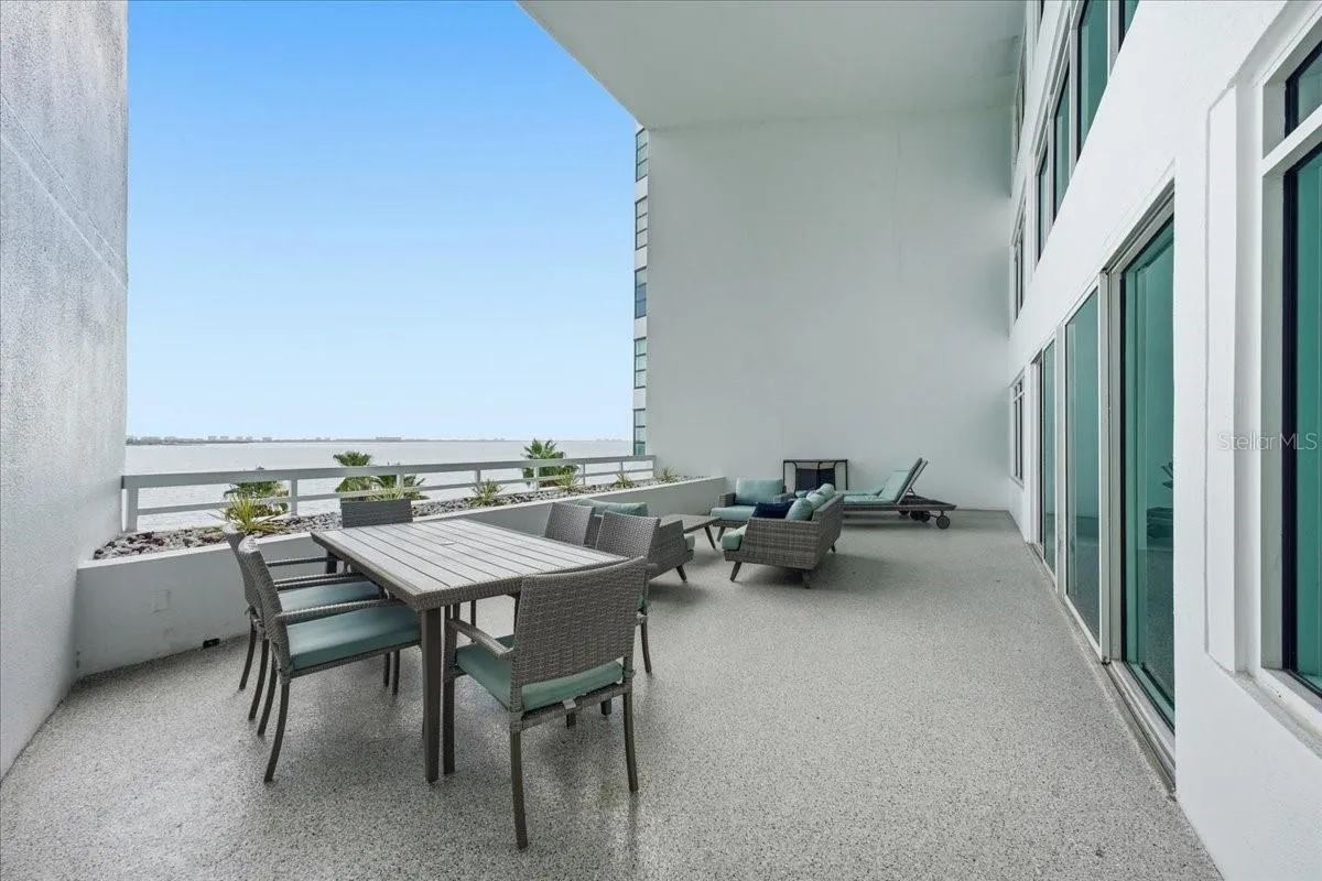 7th Floor Has This Common Area Sunset Deck