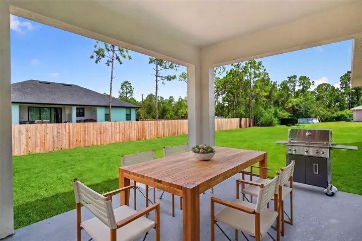 Virtually Staged Lanai
