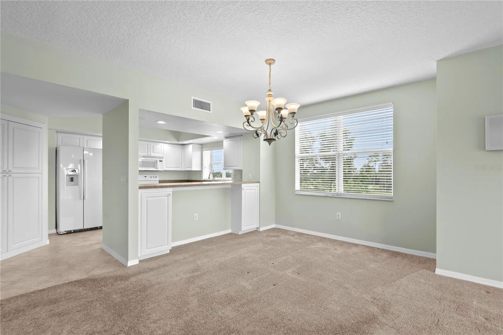 Kitchen, Dining and Living areas have a great Flow