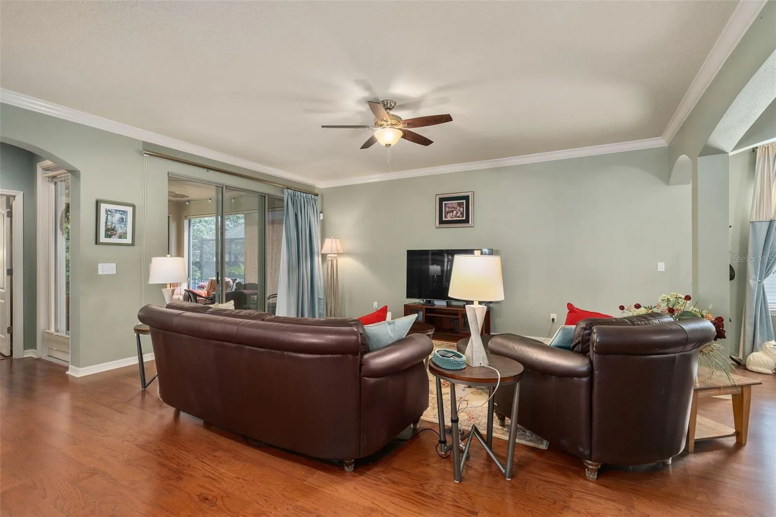 Great Room with a Floor Receptacle.