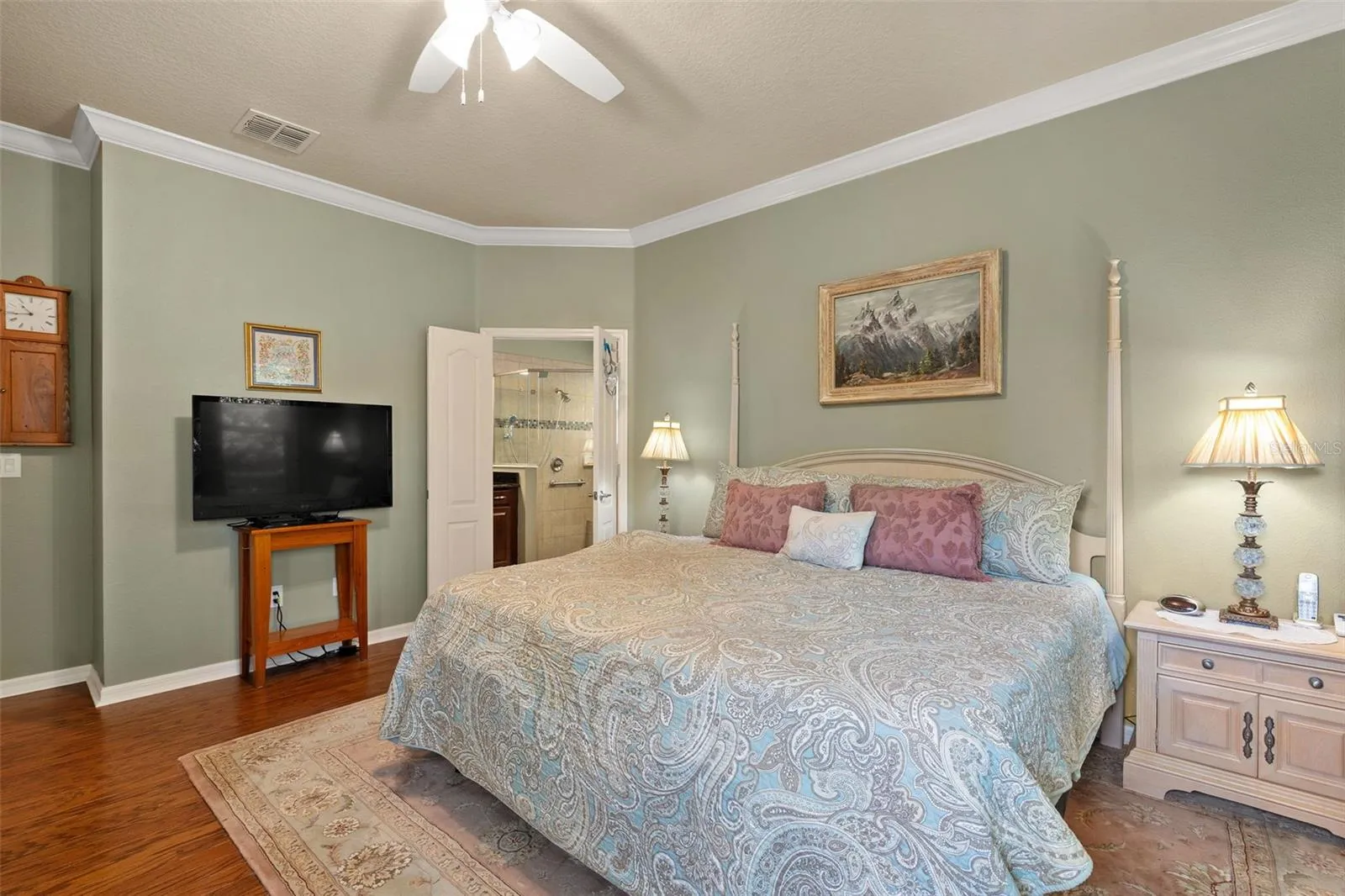 Primary Suite with a view of the En-Suite