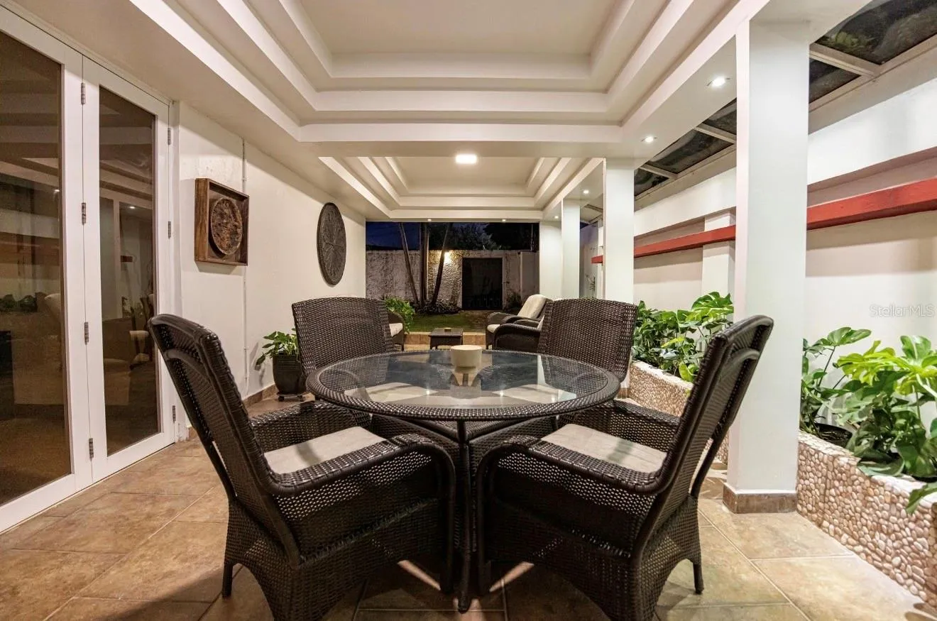 Exterior living area