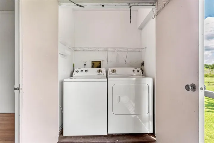 washer and dryer