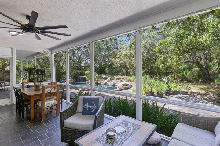 Oversized screened in patio