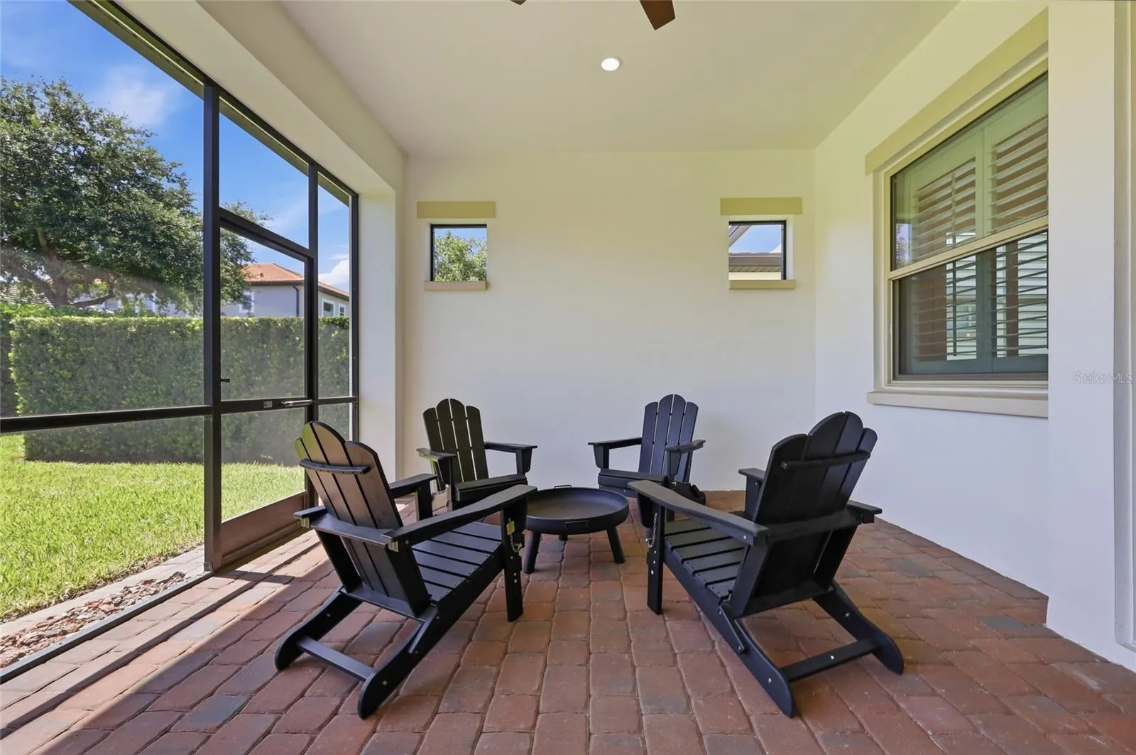 Screen Enclosed Back Patio