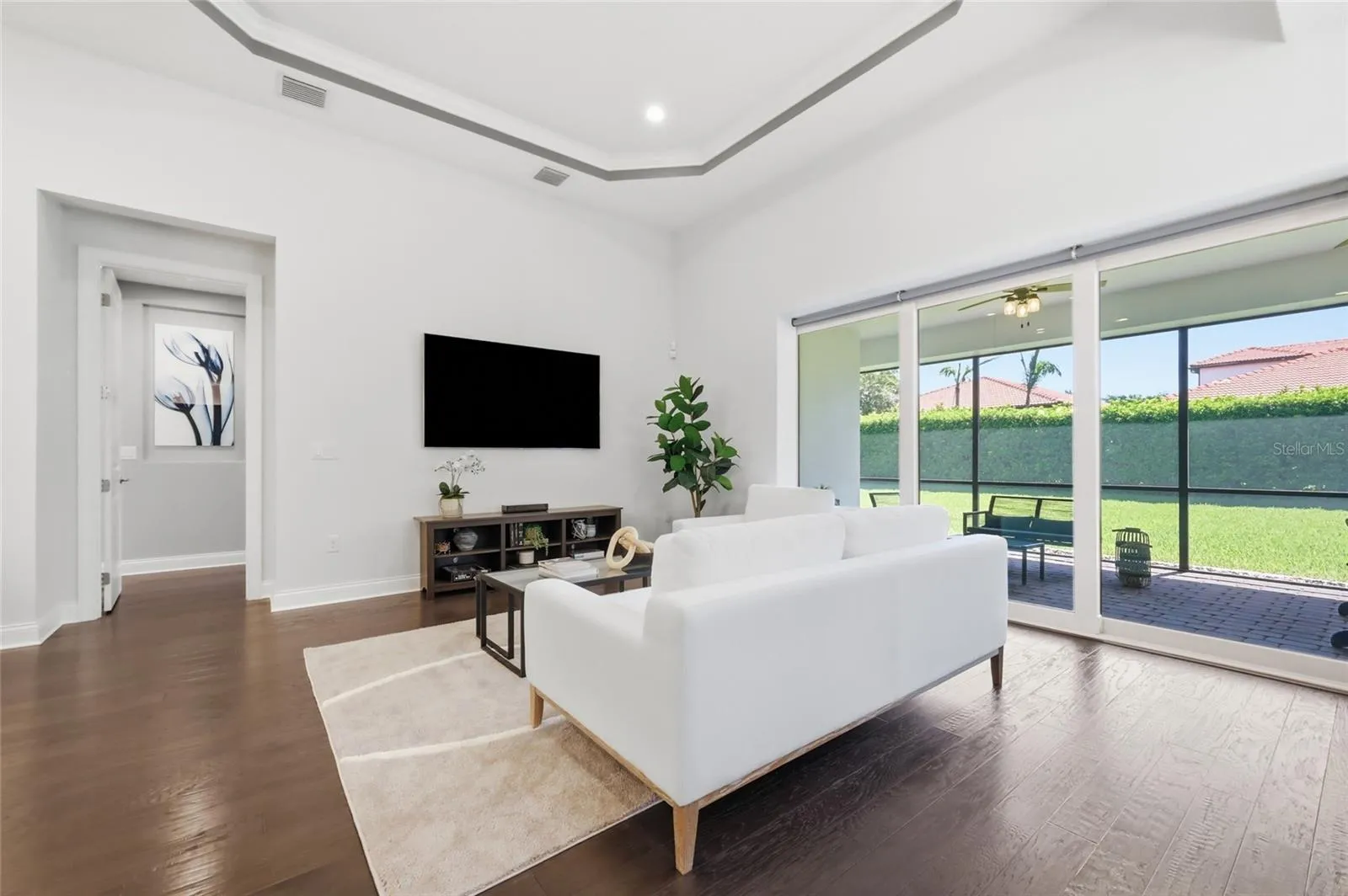 Open Living Room with surround sound