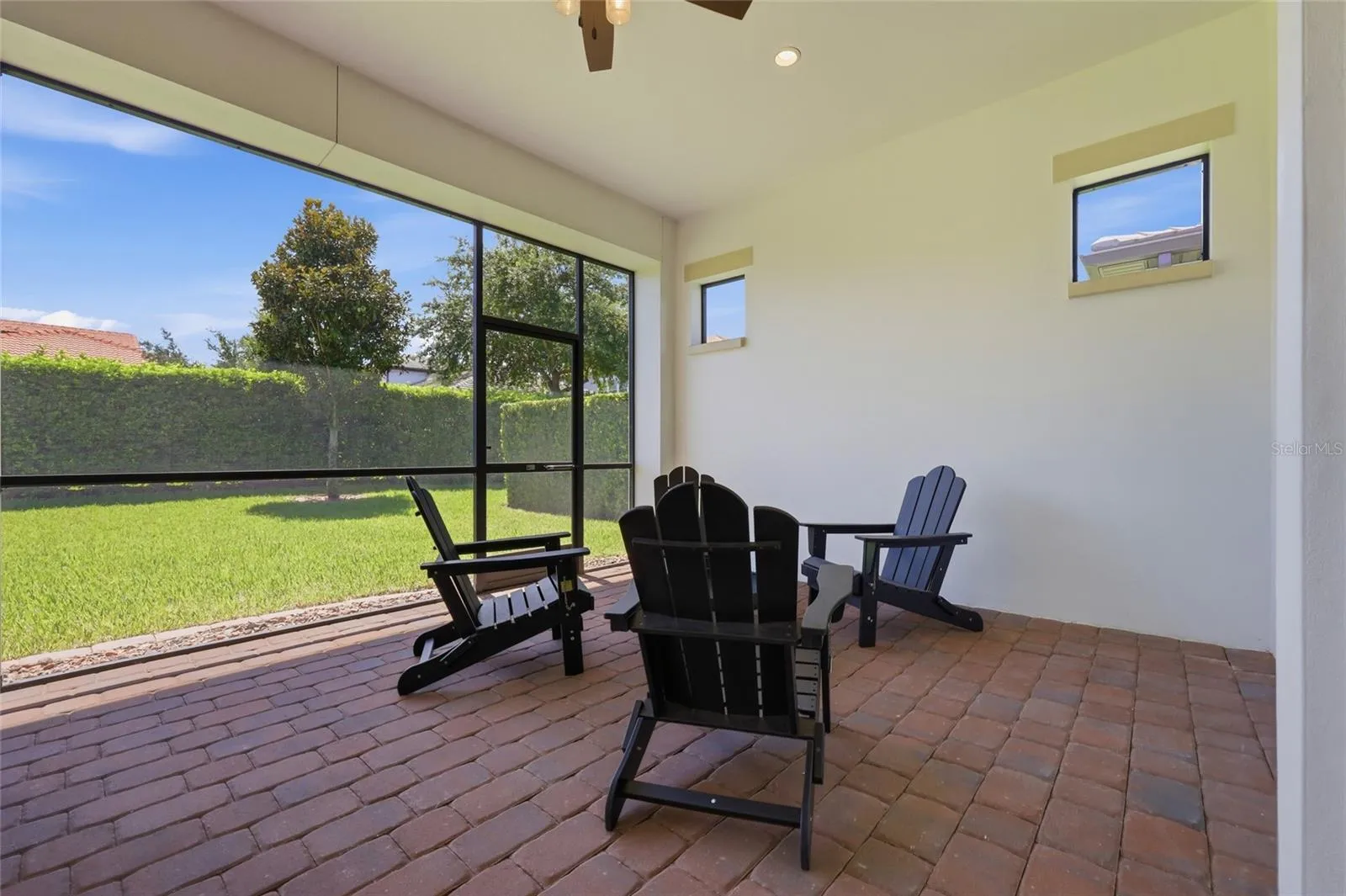 Screen Enclosed Back Patio