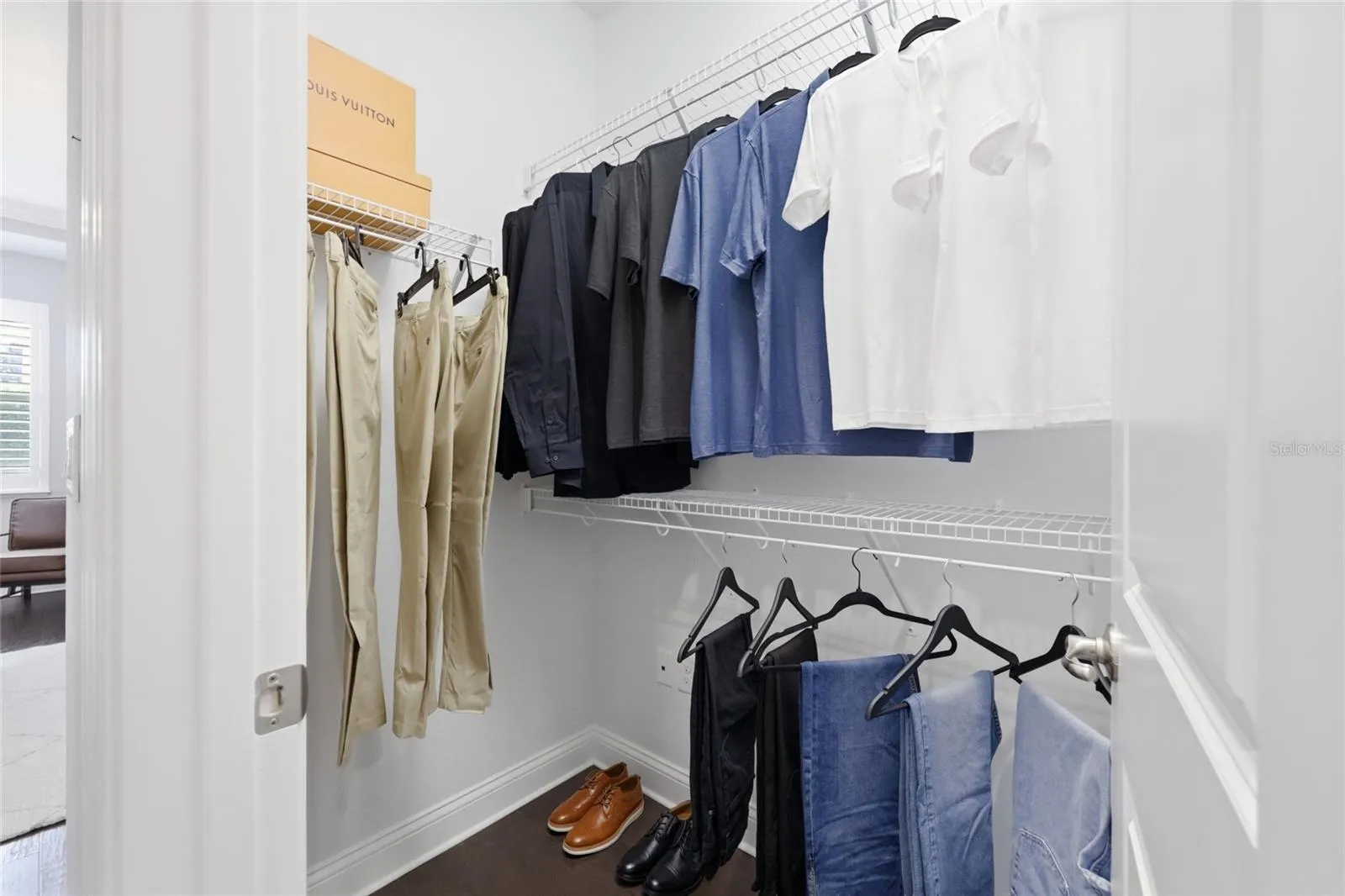Primary Closet- His