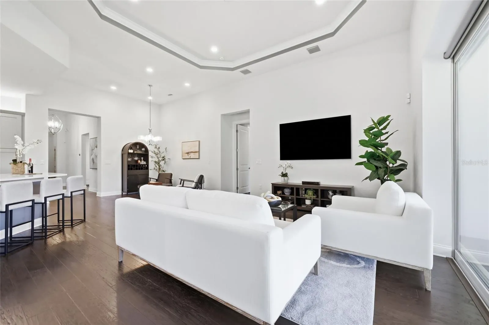 Open Living Room with surround sound