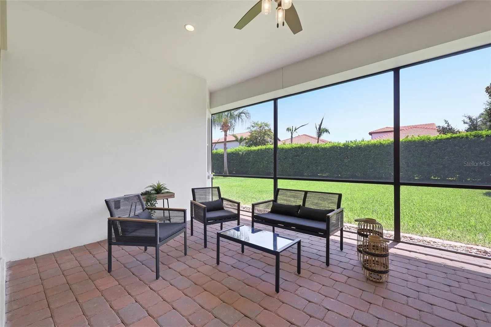 Screen Enclosed Back Patio