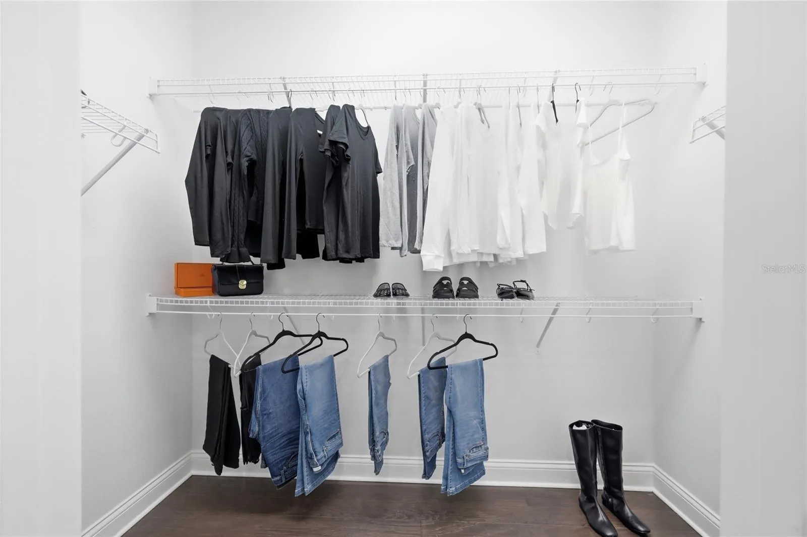 Primary Closet- Hers