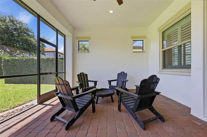 Screen Enclosed Back Patio