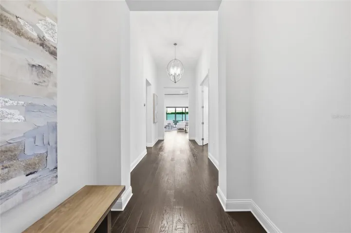 Spacious Hallway to open living, Dining & Kitchen